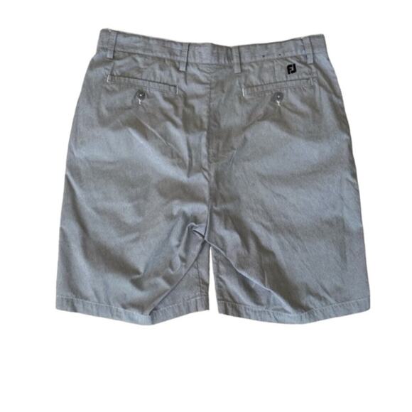 FootJoy Gray Flat Front Shorts - Size 36 - Picture 3 of 5